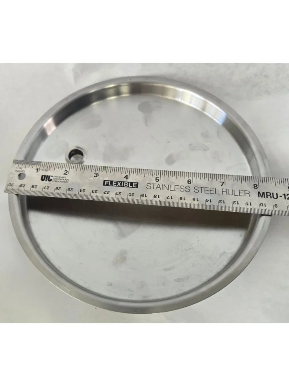 Vintage Saladmaster 8.5in  Stainless Steel Vapo Valve Lid Steam Vented Lid Only - Picture 4 of 4